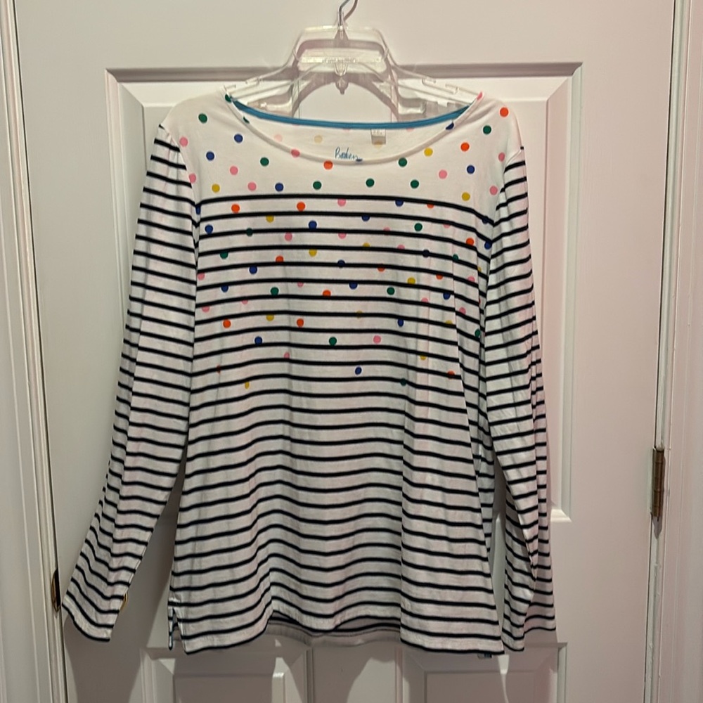 Boden...Never worn...Stripes ahead of the rest top